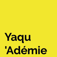 Yaqu’Adémie | Formation Arts Visuels Label École d'Arts Visuels | Yaqu'Adémie. L'école Noir foncé.