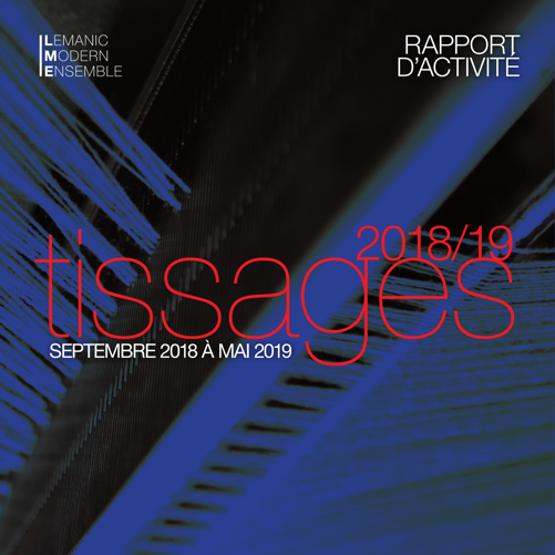 Couverture du rapport d'activités 19-20 LME