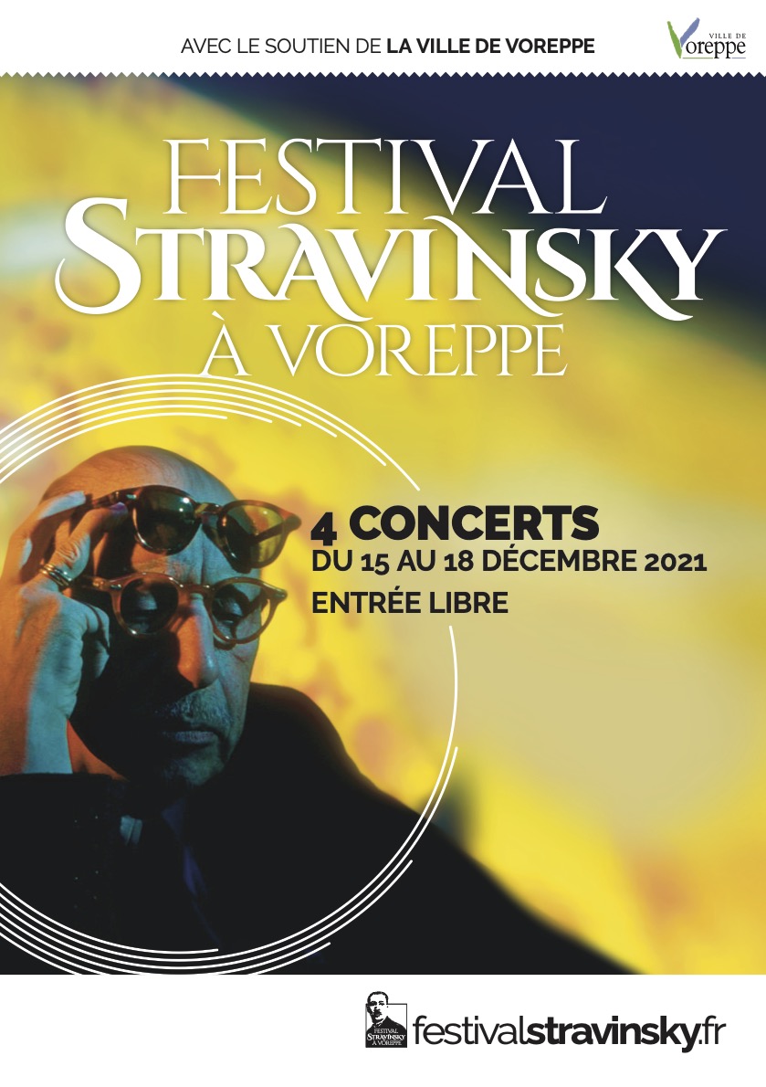 Festival Stravinsky - Livret A5 - Saison 1 - 2021 Stravinsky à Voreppe